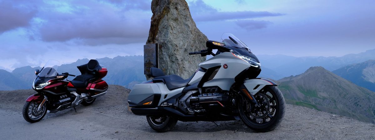 Honda Gold Wing Tour en montagne