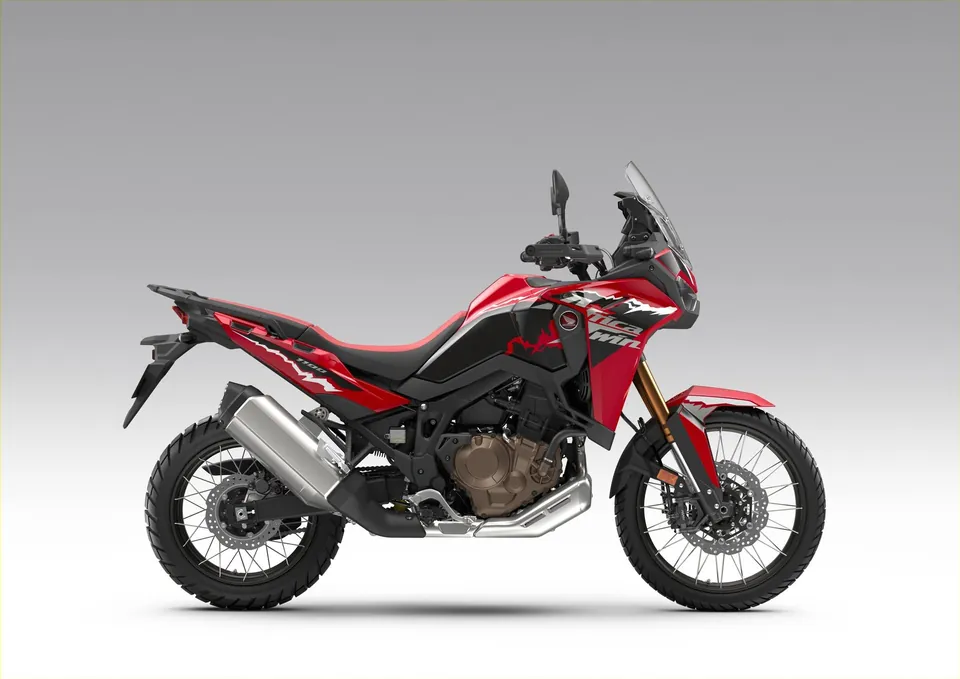 Honda Africa Twin CRF1100L, moto adventure vue de profil