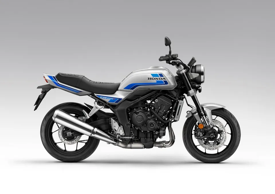 Honda CB1000F, roadster rétro à quatre cylindres et phare rond