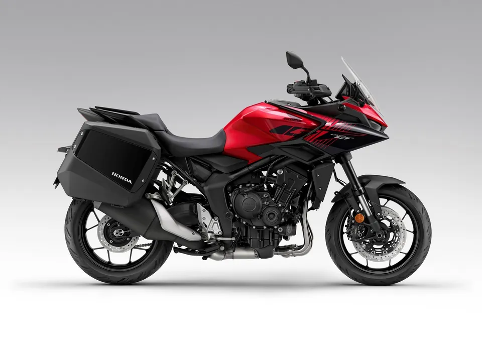 Honda CB1000GT, routière sportive vue de profil