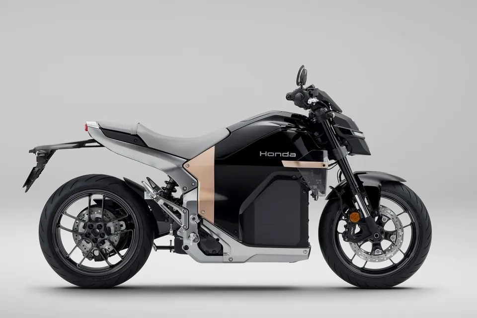 Honda WN7, moto électrique avec batterie lithium-ion fixe